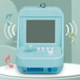 thumbnail image 4 of Opvise Arcade Game Machine 26 Classic Game Modes Support Music with Keychain Entertainment Mini Building Block Game Retro Game Console for Children Green, 4 of 8