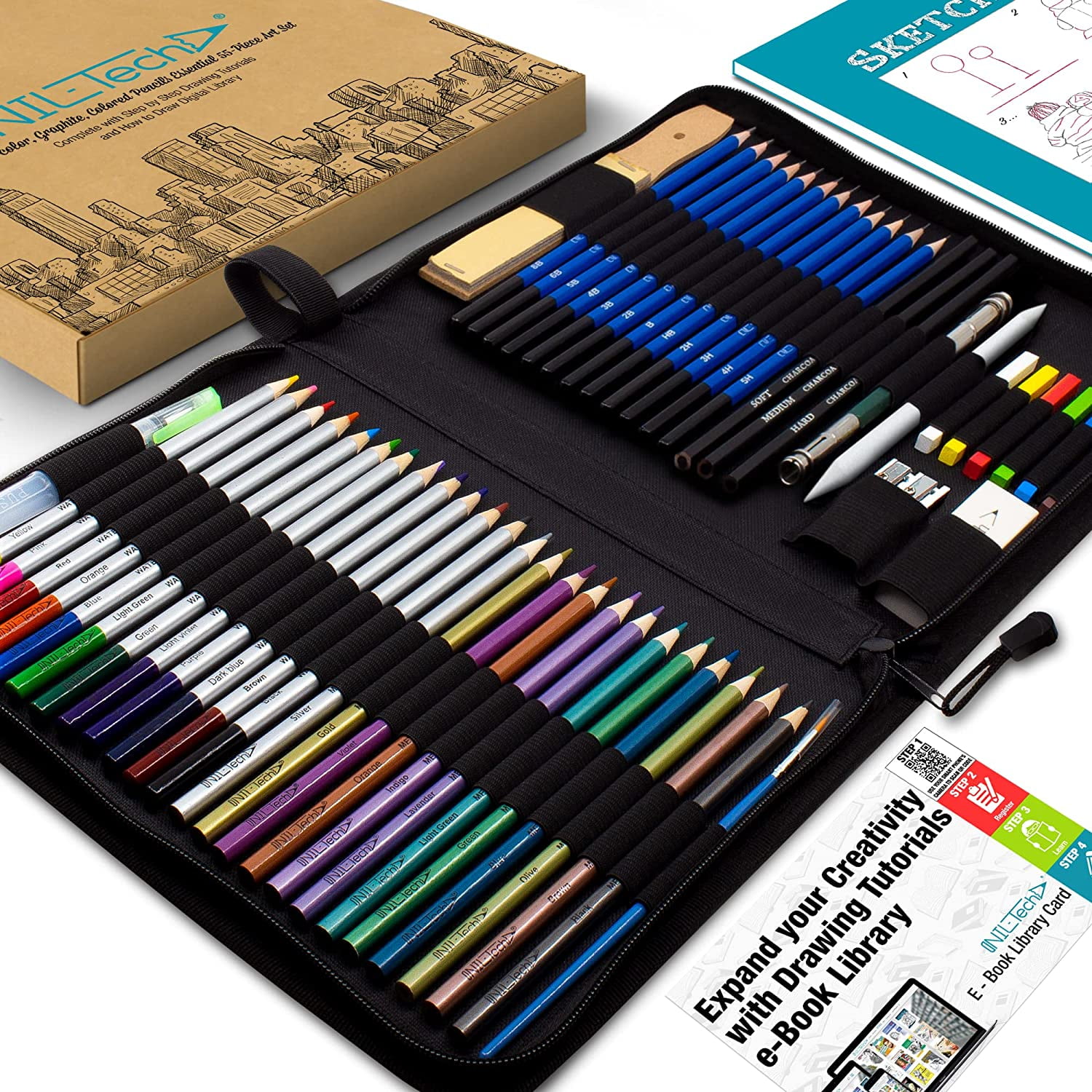 Sketching Pencils Set, 1 Drawing Colored Pencils Sketch , Pencils