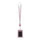 thumbnail image 1 of Porta Acreditación Portatarjetas Vertical de Cuero PU de Caras con Correa para Cordón en El Cuello - Rosado SM SunniMix Porta credencial con cordón, 1 of 8