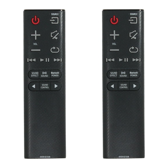 2-Pack AH59-02733B Remote Control Replacement - Compatible with Samsung HWKM36C Sound Bar System