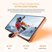 OUKITEL C66 Smartphone Android 16 Phone, 6.73” HD+ 16GB(4+12expansion)+128GB, 5000mAh Dual NFC Cellphone, 120Hz, 64MP Main Camera