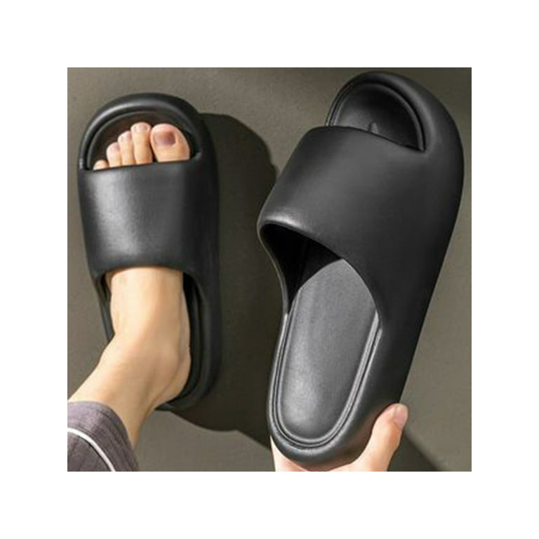 Yeezy selling slides Sandals and slippers, casual at home, black 9