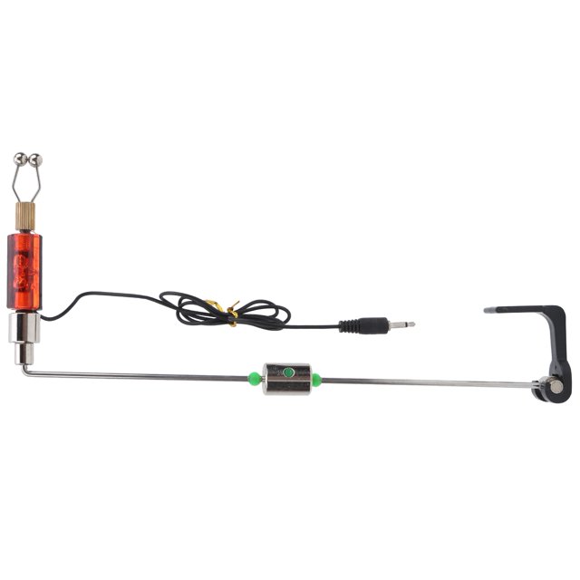 Eddwiin Alarma de mordida de Pesca - Anunciador de Alarma de Pesca Indicadores de mordida Rojos Accesorio de Herramienta de Pesca Profesional