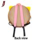thumbnail image 2 of Guardurnaity Mochila divertida con forma de hamburguesa realista y queso, ideal para amantes de la comida, gran capacidad y exquisita. Mochilas, 2 of 6