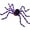 A M, variant on Shoreew Halloween Giant Light Up Spider Scary Realistic Hairy LED Spider with Bendable Legs for Indoor Outdoor Halloween Yard Home House Decor