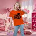 thumbnail image 4 of Ruyang Teens Baggy Cotton Tops Letter Print Graphic Crewneck Pullover Tops Summer Loose Sot Breathable T-Shirt 2-13 Years, 4 of 7