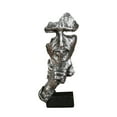 thumbnail image 6 of AOOOWER 3 Pcs Statue Abstract Resin Desktop Ornaments Sculpture Miniature Figurines Face Character Nordic Art Crafts Office Home Decoration Accessories, 6 of 20