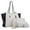 White, variant on TSADFHJI Bags for Women Backpack Small Women Shoulder Handbag Roomy Multiple Pockets Bag Ladies Shoulder Purse Fashion Tote Top Handle Satchel One Size Blue