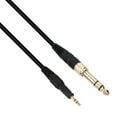 thumbnail image 3 of Cable Extendido parauriculares, Conector Chapado en Oro de 6,5 A 3,5 mm, Tecnología de Audio de Alta Fidelidad parauriculares ATH-M50X/M40X/M70X, 160 cm, 3 of 7