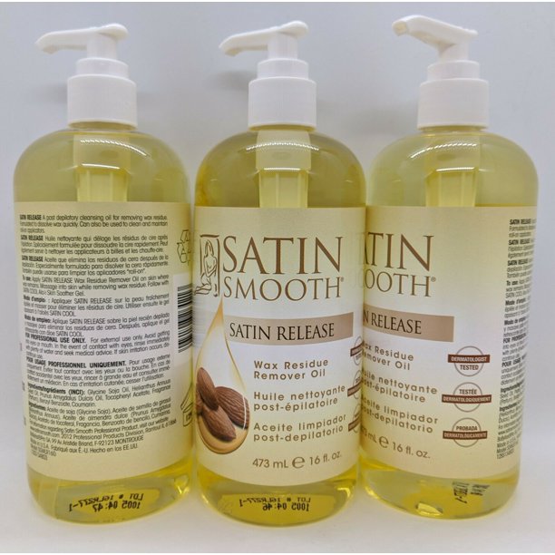 Satin Smooth Satin Smooth Satin Release Wax Residue Remover Oil