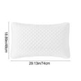 thumbnail image 3 of ChicYu Cotton Bed Bug Proof Pillowcase Breathable Protective Pillow Cover Dust Mite Proof Pillow Protectors for Home Hotel Travel Use, 3 of 6