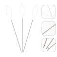 thumbnail image 2 of KAKOWELY 3Pcs Dreadlock Crochet Needle Small Interlocking Tool Hair Extension Tools,2.6X"X0.31"X0.04", 2 of 5