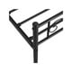 thumbnail image 4 of Cama Hierro para colchón de 90 x 190cm Cama Metálica Cama Individual Industrial Estructura Metal Negro, 4 of 5