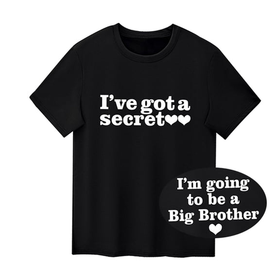 Kiijoy Toddler Boys Short Sleeve T-Shirt Letter Print Casual T Shirt, Black, Sizes 2-3