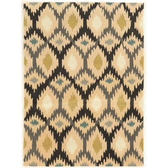 Bowery Hill 8' x 10' Hand Tufted Rug in Gray and Ivory