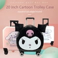 thumbnail image 2 of Sanrio Kuromi Cinnamoroll Hello Kitty-maleta de viaje con dibujos animados para niños, Maleta de viaje, 2 of 4