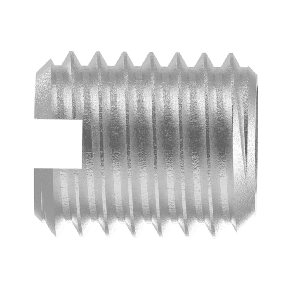 Thin Wall Self Locking Thread Insert, No. 8-32 Int Thrd Sz, 18-8 Stainless Steel, 5 PK