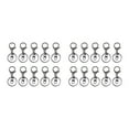 thumbnail image 3 of ZheElen 10pack/lot Metal Key Chain Snap Hooks - Accessories For Personalized Keychain Is Low Gun black 2Set, 3 of 6