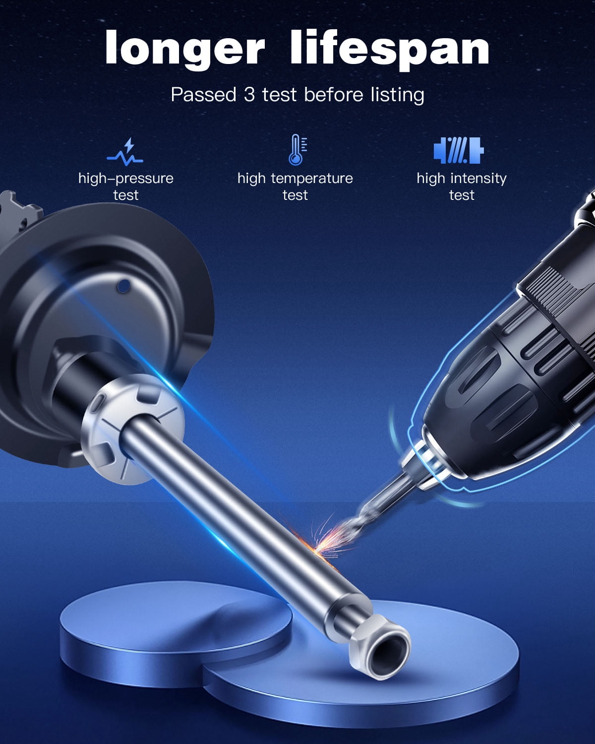 Shocks Struts,ECCPP Front Rear Shock Strut Absorbers Kits for 2007 2008 2009 2010 2011 2012 for Mazda CX-7
