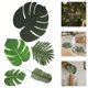 thumbnail image 1 of SHOWERORO 30Ud Hojas Decorativas Palma Artificial Para Ambiente Tropical Y Fiesta Luau, 1 of 6