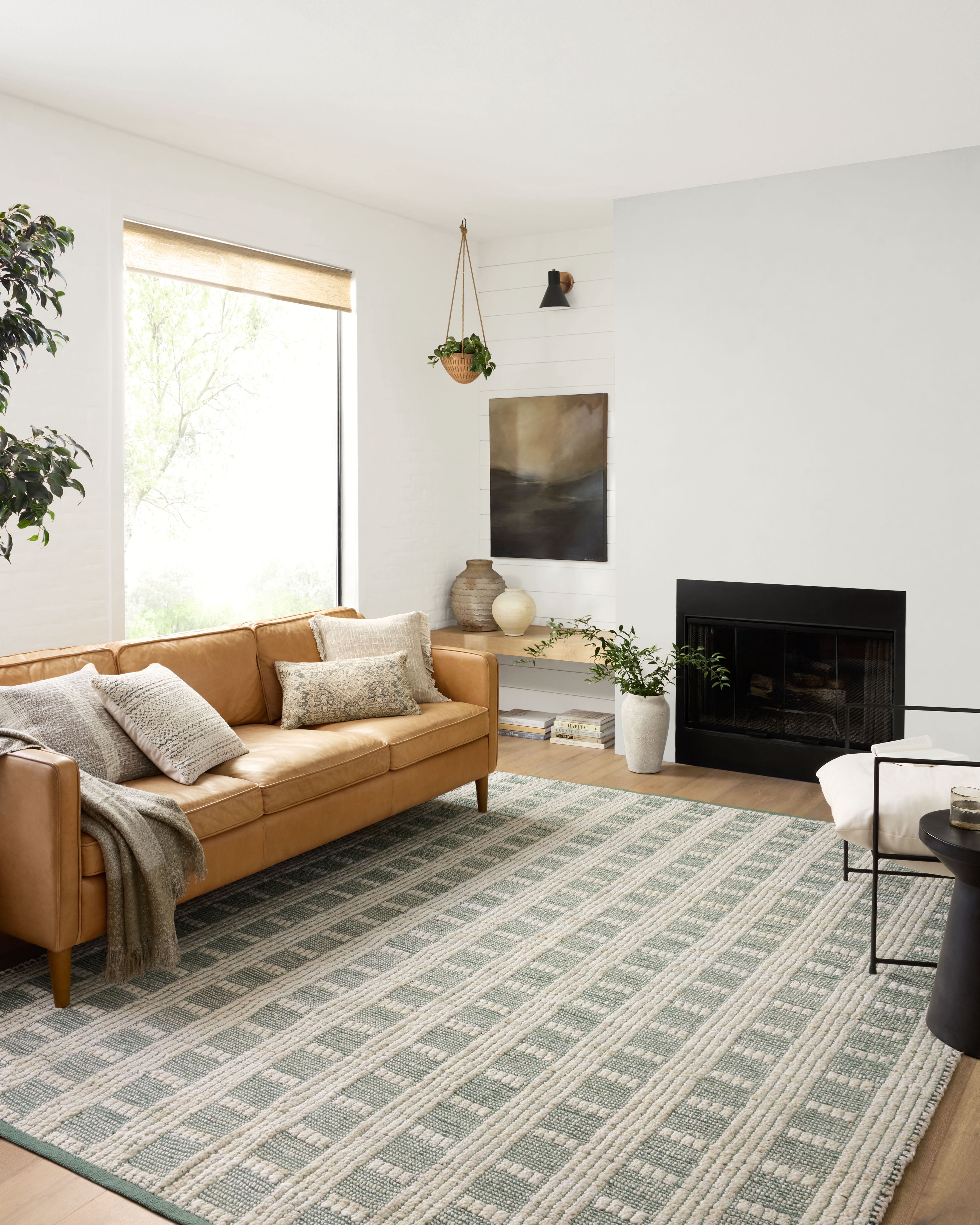 Angela Rose x Loloi Colton Ivory / Sage 5'-0" x 7'-0" Area Rug