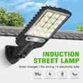 thumbnail image 4 of Farolas solares para exteriores, lámpara Solar con 3 modos de luz, Sensor de movimiento impermeable, iluminación de seguridad para jardín, Patio, camino, 4 of 4