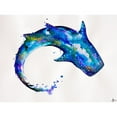 thumbnail image 3 of Allante, Marc 14x11 Black Modern Framed Museum Art Print Titled - Celestial, 3 of 5