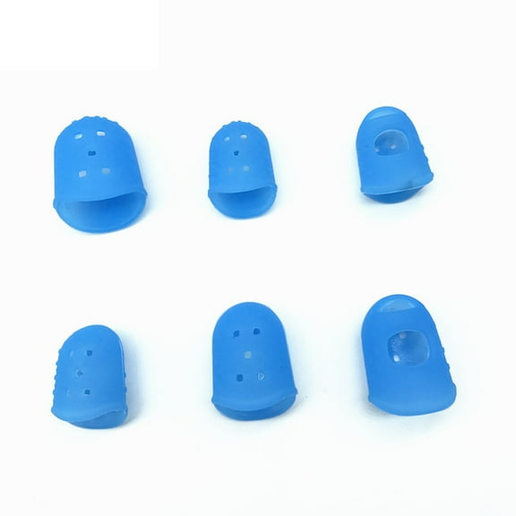 HEALEEP 9Pcs Fingertip Grips Finger Protecting Tips for Handicraft Enthusiasts