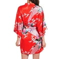 thumbnail image 4 of LSLJS Cardigan Imprimé Ample pour Femmes Ceinture Peignoir Court, Robes Cadeaux pour Femmes, 4 of 4
