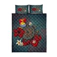 thumbnail image 1 of Juego de cama edredón Kiribati - Tribal Tortuga Azul, 1 of 6