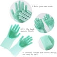 thumbnail image 4 of Cleaning Brush Heat Resistant Washing Gloves for Housework, Kitchen Cleaning, 4 of 5