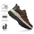 thumbnail image 4 of Zapatos de senderismo Kricely Waterproof Suede para hombre, color marrón, talla 13, 4 of 6