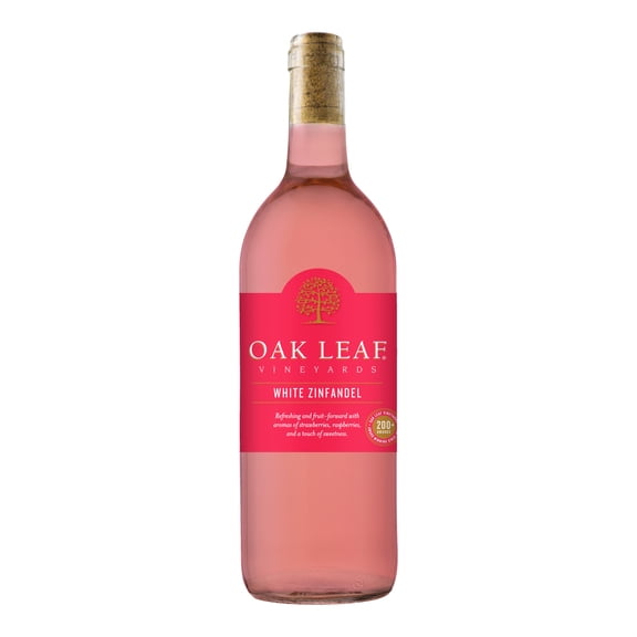 Oak Leaf Vineyards White Zinfandel, Pink Wine, 750ml