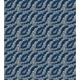 thumbnail image 3 of Ambesonne Abstract Duvet Cover Set, Bubbly Art Spots Stream, Calking, Night Blue and Champagne, 3 of 3