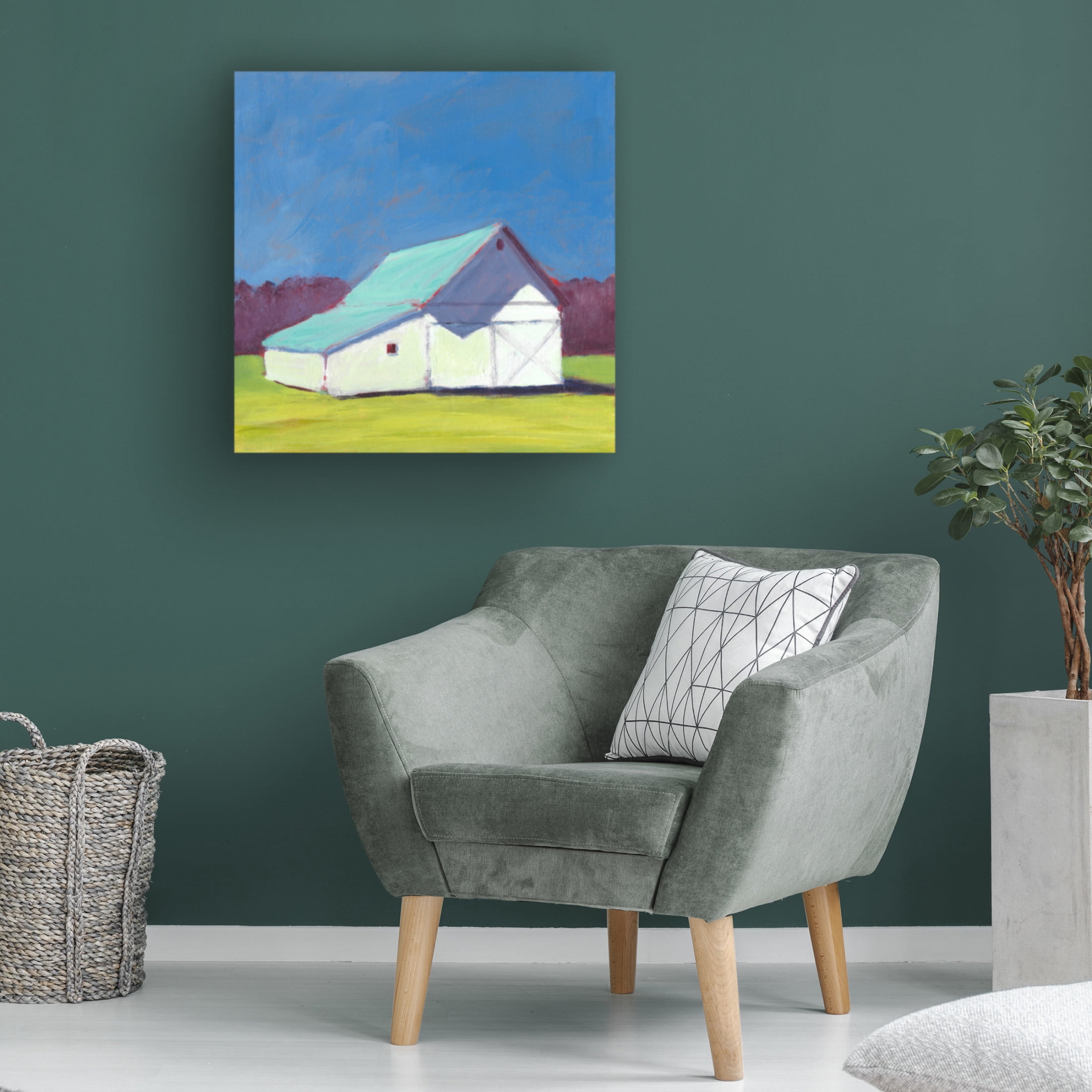Trademark Fine Art Carol Young Homestead Barn IV Canvas Wall Art