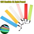 thumbnail image 4 of Panel de luz EL flexible, lámpara de tira de luz de fondo electroluminiscente para casa, coche, fiesta, 30,3 x 5,3 cm, 4 of 4
