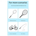 thumbnail image 4 of Raqueta de Bádminton 7C de Goma , Suave y Que Absorbe los Golpes, Buena Elasticidad, No Se Deforma Fácilmente Cuando Se Estira, Rosa, 4 of 7