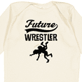 thumbnail image 4 of Inktastic Wrestling Future Wrestler Boys Long Sleeve Baby Bodysuit, 4 of 5