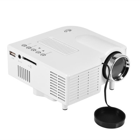 Mini Home Theater LED 1920 x 1080P HD HDMI Projector with Multiple Interface Media Player US (Best Home Theater System With Projector)