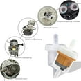 thumbnail image 2 of QenASHaing Universal In-Line Fuel Filter, 5-Pack for Gas Engines Lawn Mowers Motorcycles, Easy Install Small Engine Replacement Parts, 2 of 8