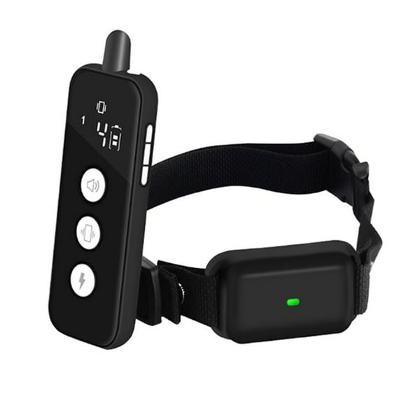 Dog Bark Collar Rechargeable Electric Training Collar 500M Remote Control for 8-100lbs Small Medium Large