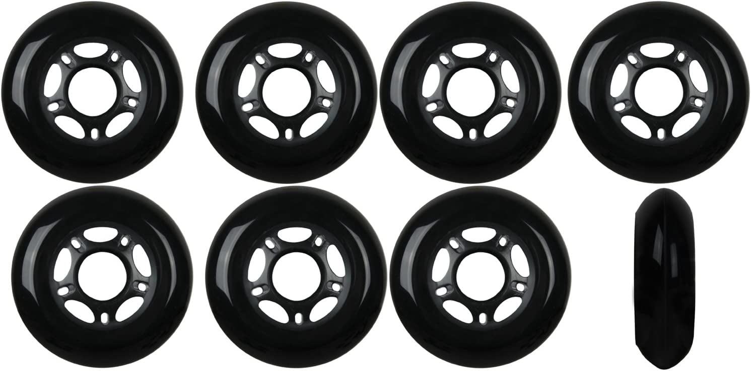 BULLZEYE WHEELS INLINE SKATES REPLACEMENT WHEELS SET OF FOUR 72mm or 76mm 