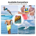 thumbnail image 6 of Goofa Melting Banana Fantasy Printed Men's Swim Trunks Board Shorts Quick Dry Mens Swimming Trunks with Compression Liner,Breathable Fit Hawaii Beach Shorts-Medium, 6 of 9
