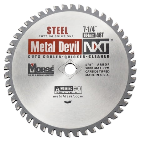 UPC: 0050326101356 | Mk Morse Metal Devil Nxt Circular Saw Blade 7 1/4  Steel