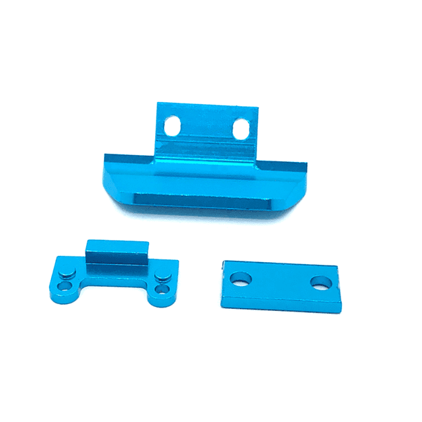 Tholdsy Control remoto coche anticolisión parachoques delantero barra protectora profesional RC coches accesorios reemplazo para 144001 azul Type2 NO2 Tholdsy FN001448-01