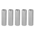 thumbnail image 1 of 5pcs Acier Zingué M10 * 40 / 50 Long Écrou Hexagonal Fileté Écrou (M10 * 50), 1 of 1