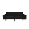 thumbnail image 4 of DHP Paxson Futon, Black Linen, 4 of 9