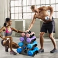 thumbnail image 4 of Metal Dumbbell Rack Stand - Compact A-Frame Weight Holder for Home Gym - Coral Shape Design Dumbbell Organizer - No Installation Needed - Space Efficient Strength Training Equipment Storage, 4 of 7