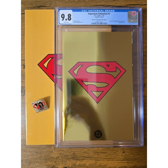 Superman Unlimited #1 - CGC 9.8 Comic Book
