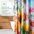 thumbnail image 4 of Mindunm Colorful Sunflower Polyester Shower Curtain, 72" x 72" Waterproof, 4 of 6